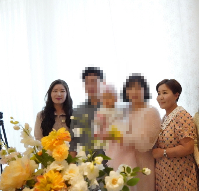 돌잔치에 다녀왔어요.